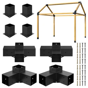 Pergola Kit with 3-Way Brackets Pergola