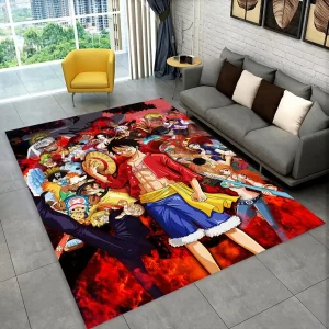 Zoro One Piece Cartoon Anime Carpet Rug