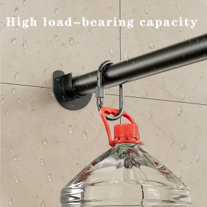 Extendable Stainless Steel Wardrobe Clothes Rod